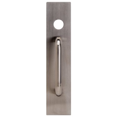 BRINKS COMMERCIAL Brinks 13.87 in. L Stainless Steel Pull Plate BC40011